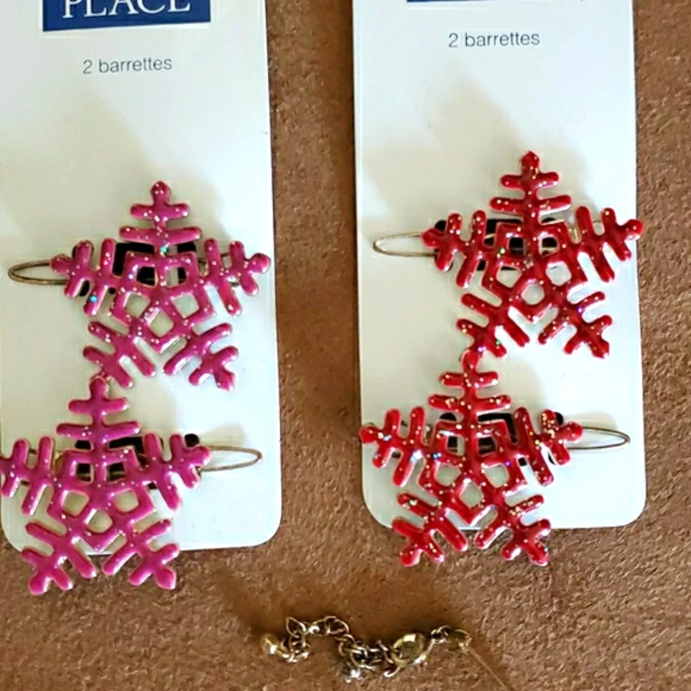 Children's barrettes and jewelry